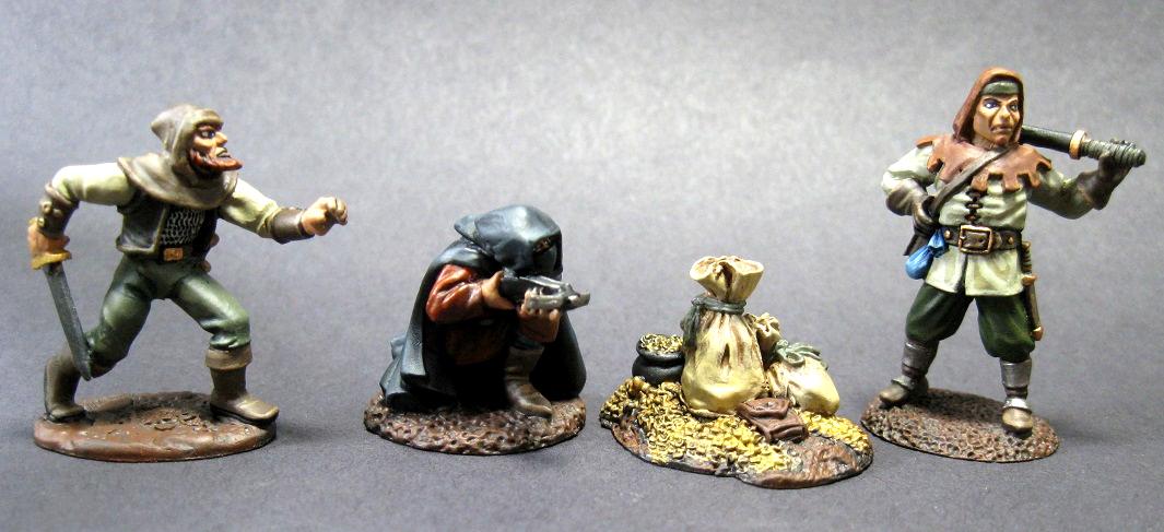 d&d miniatures townsfolk